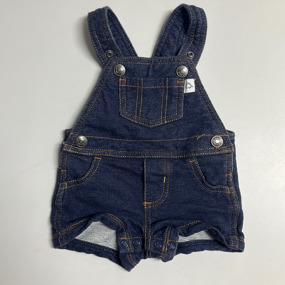 Baby boy Denim shortalls| Size 3 months